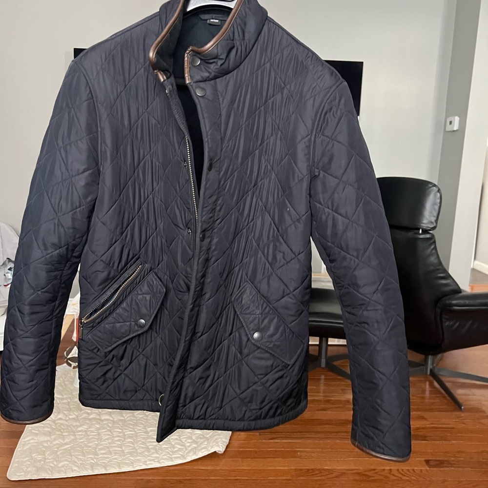 Barbour Men's Navy Quilted Jacket